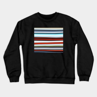 color gradient Marble Waves effect Crewneck Sweatshirt